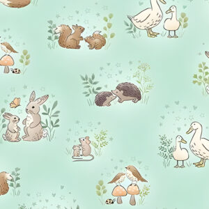 Little Ones - Animals Teal