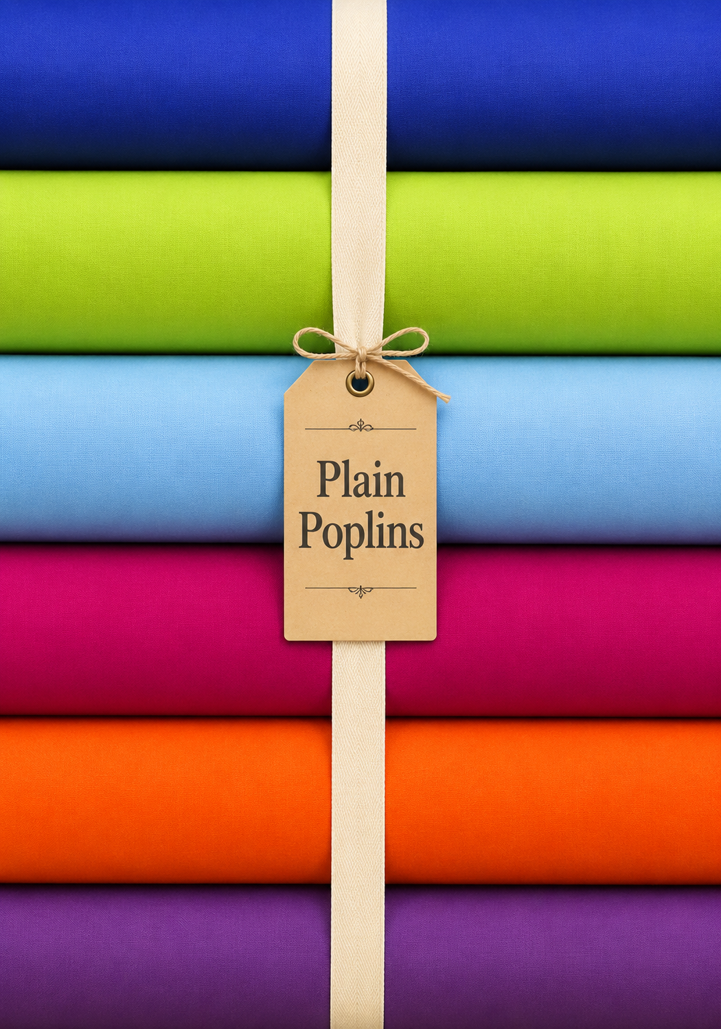 Plain Poplin FQ Collection