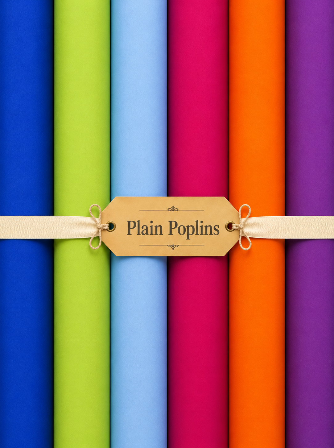 Plain Poplin FQ Collection