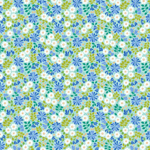 Boho Blooms - Starburst Blue