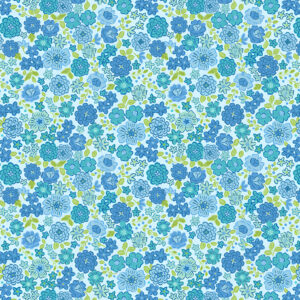 Boho Blooms - Blue