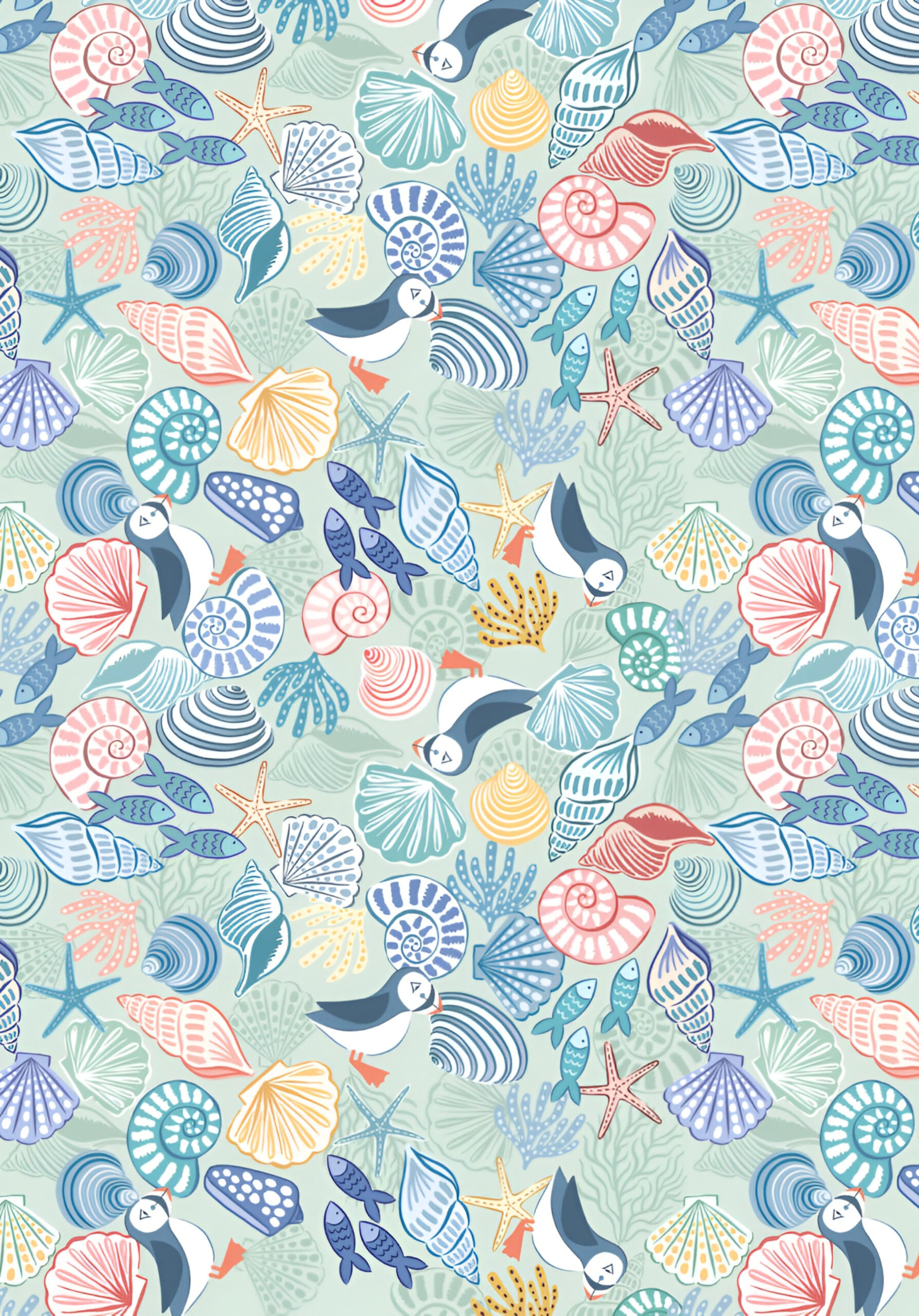 Seas The Day - Puffins