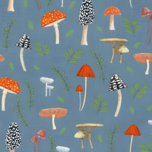 Whimsical Fields - Mushrooms